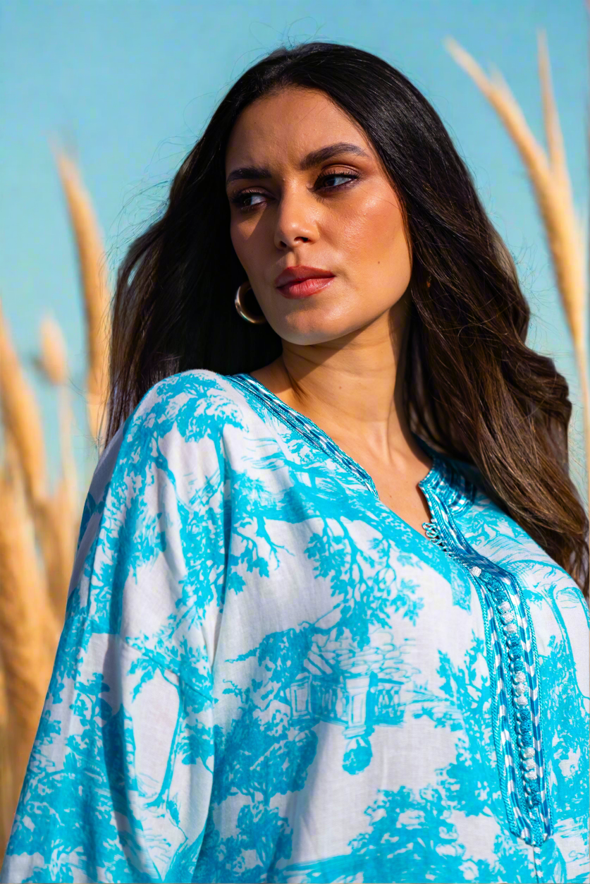 TOILE DE JOUY BEACH CAFTAN