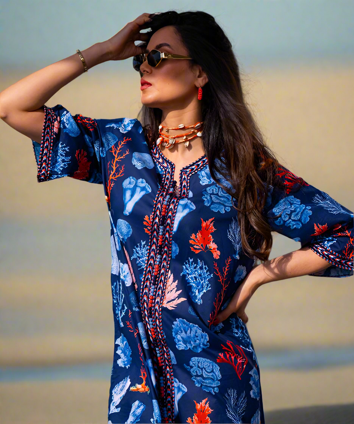 DEEP SEA BEACH CAFTAN