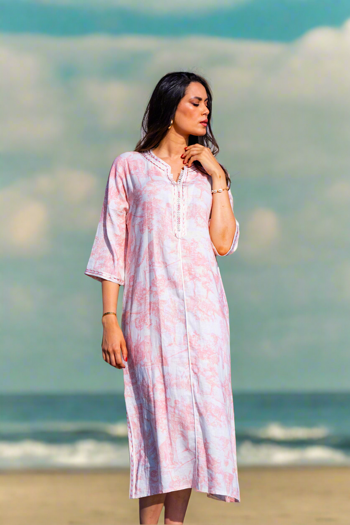 TOILE DE JOUY BEACH CAFTAN