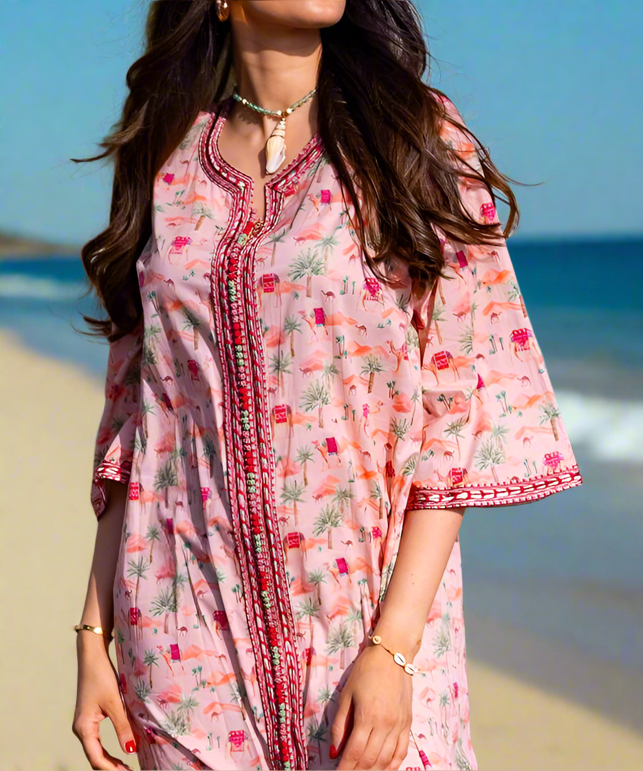 DESERT OASIS BEACH CAFTAN