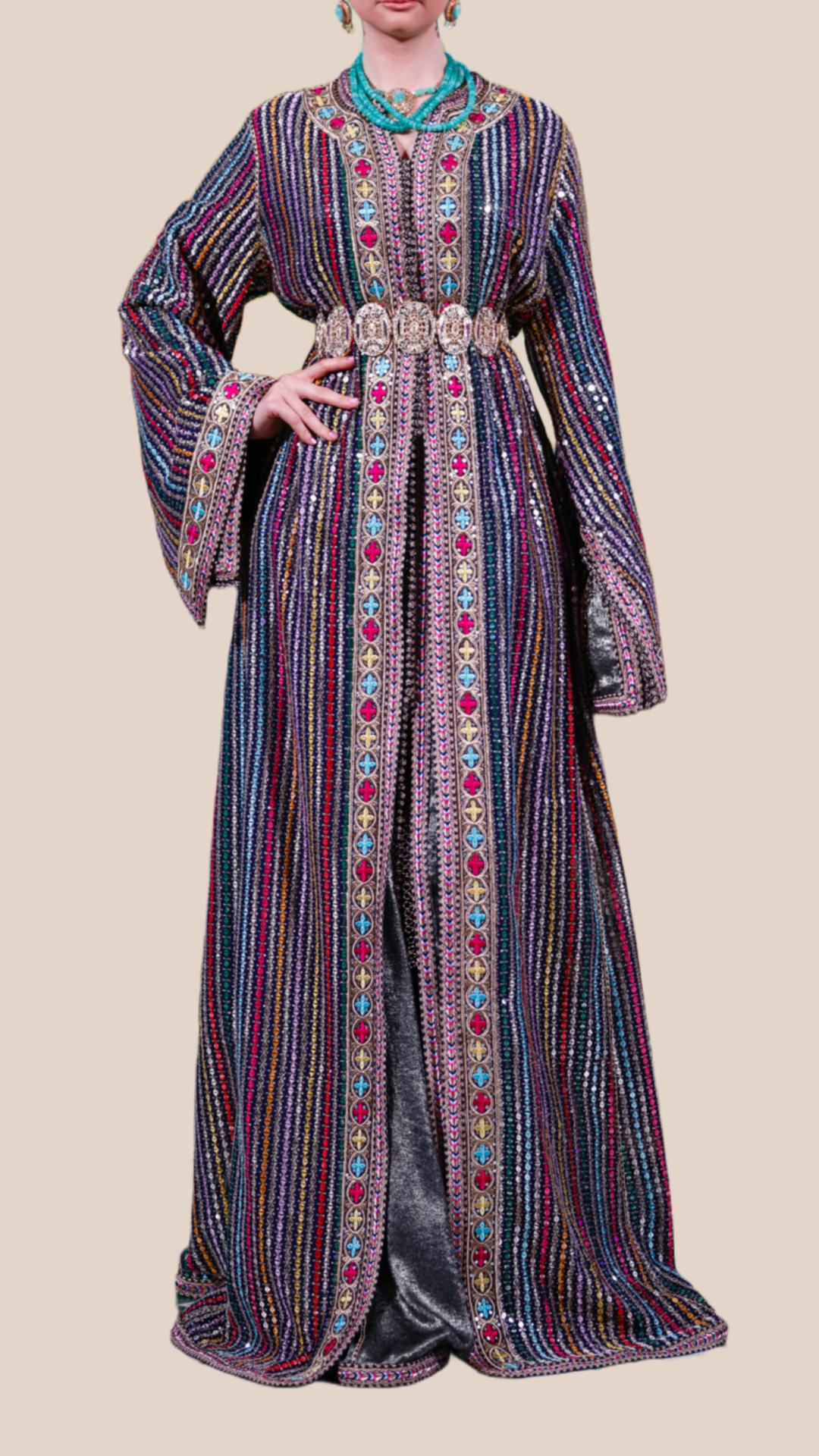 Majestic Constellation Caftan