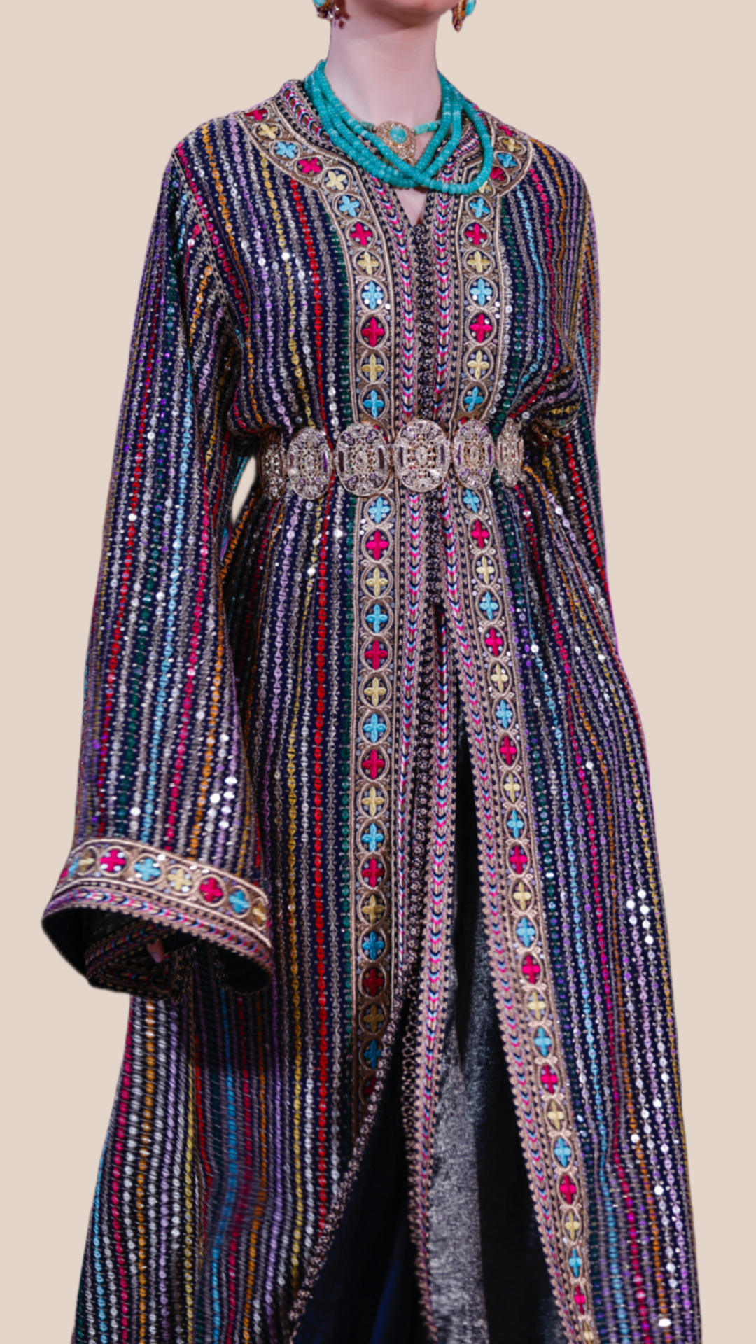 Majestic Constellation Caftan